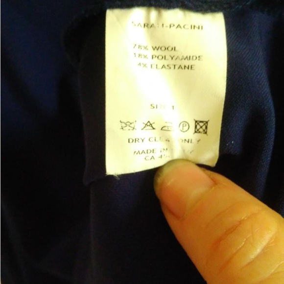 Sarah Pacini maxi skirt, wool blend. Size M - Picture 7 of 7